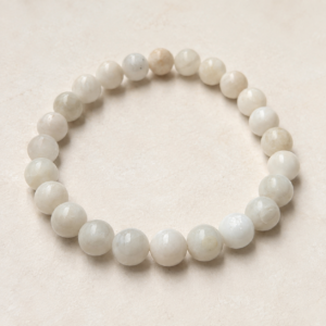 Natural White Moonstone Bracelet