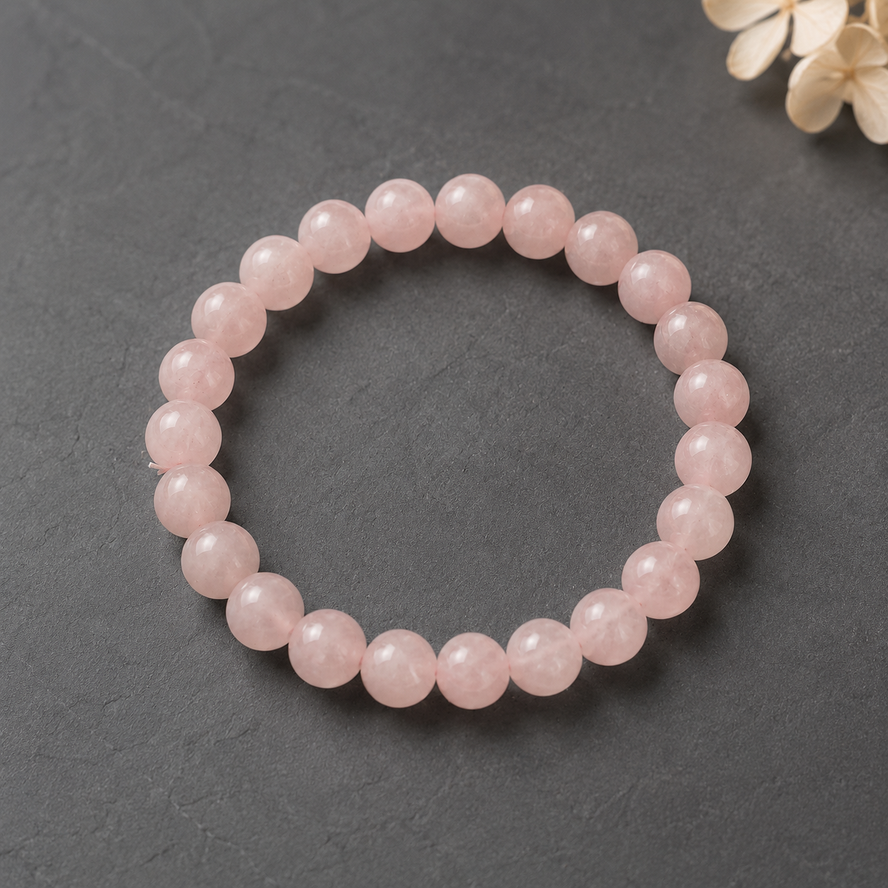 Madagascar Rose Quartz Bracelet